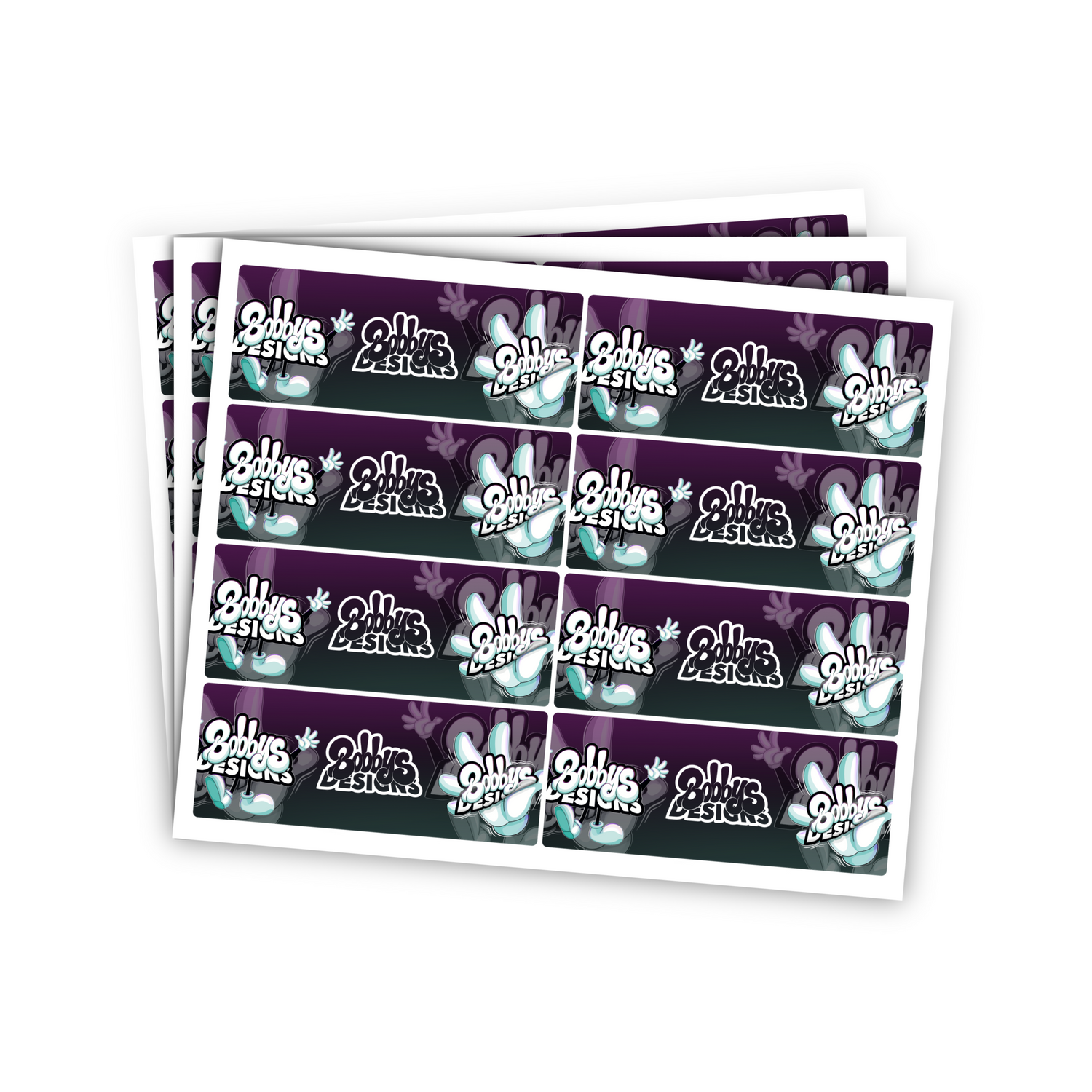 Custom Miron Jar 100ml (short) LABELS ONLY