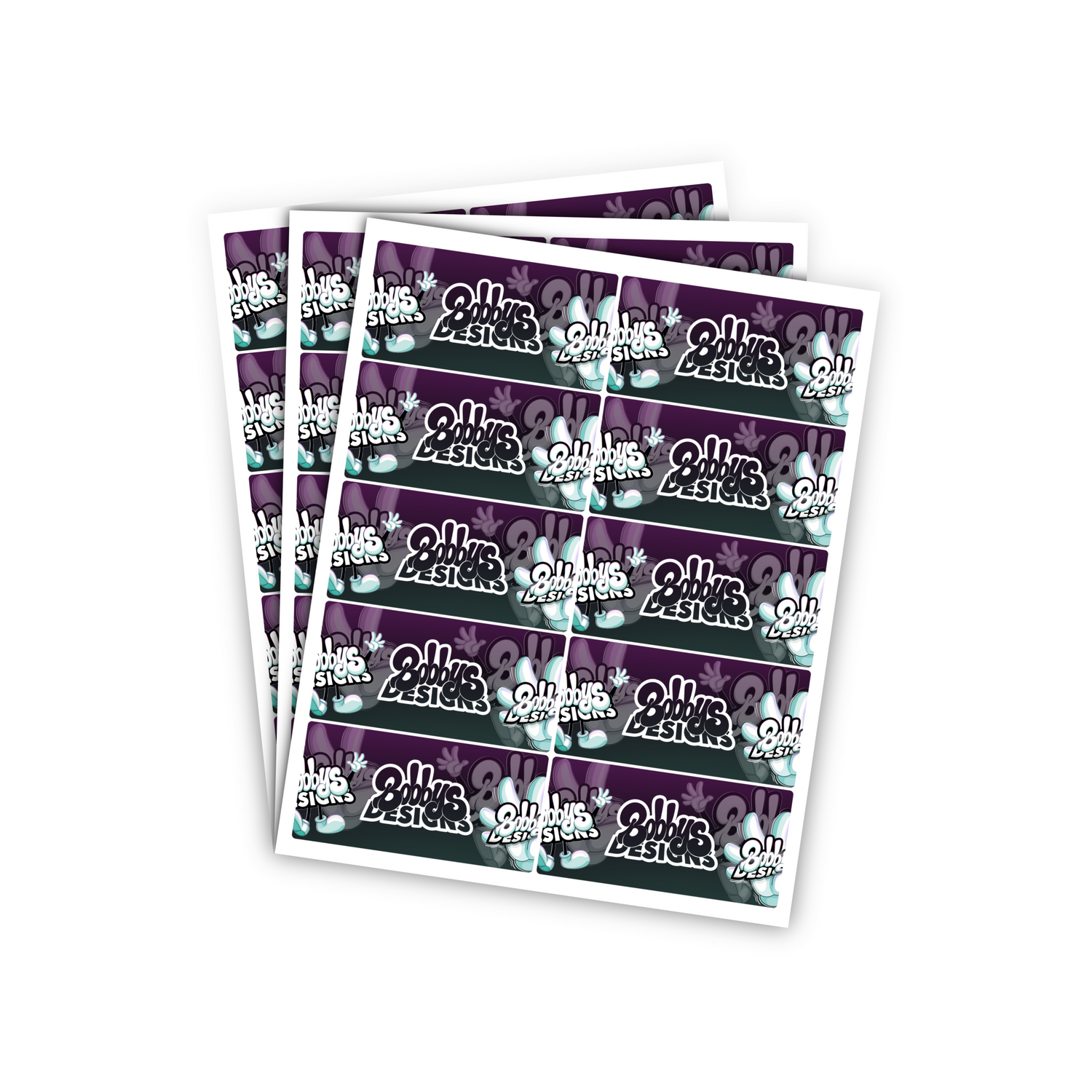 Custom Miron Jar 100ml (long) LABELS ONLY