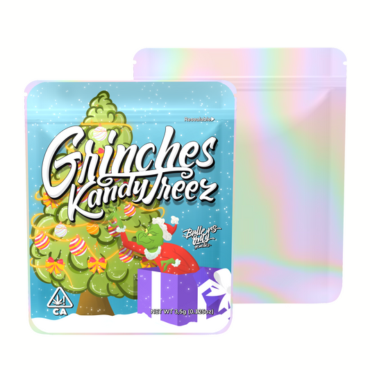 Custom Sticker Mylarbag 3,5g